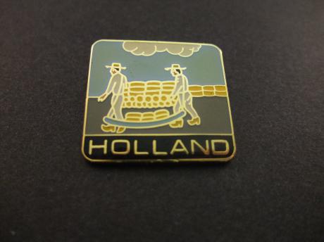 Souvenir Holland kaasdragers kaasmarkt Alkmaar